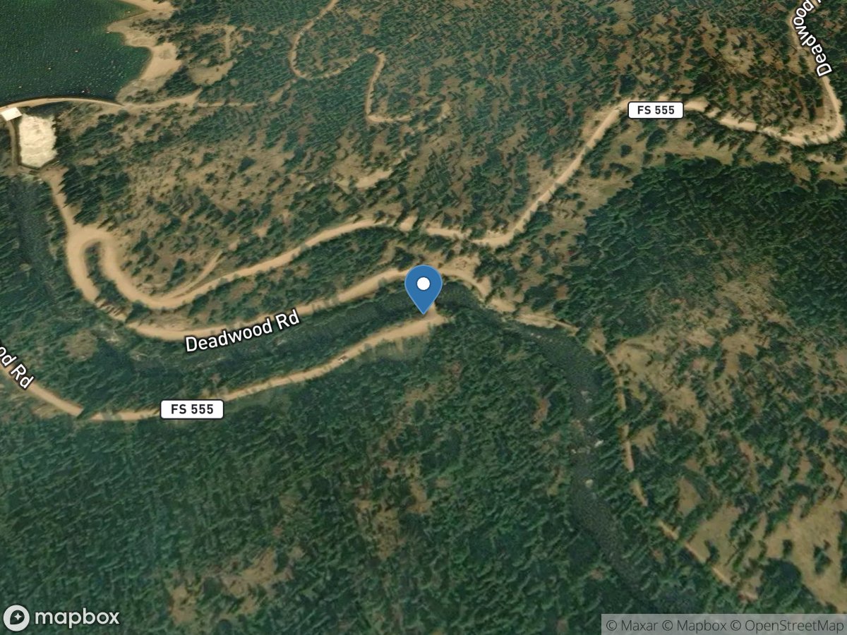 DEADWOOD RIVER Below DEADWOOD Reservoir Near LOWMAN ID location