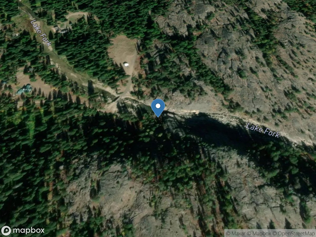 Lake Fork Payette River above Jumbo Creek near McCall ID location