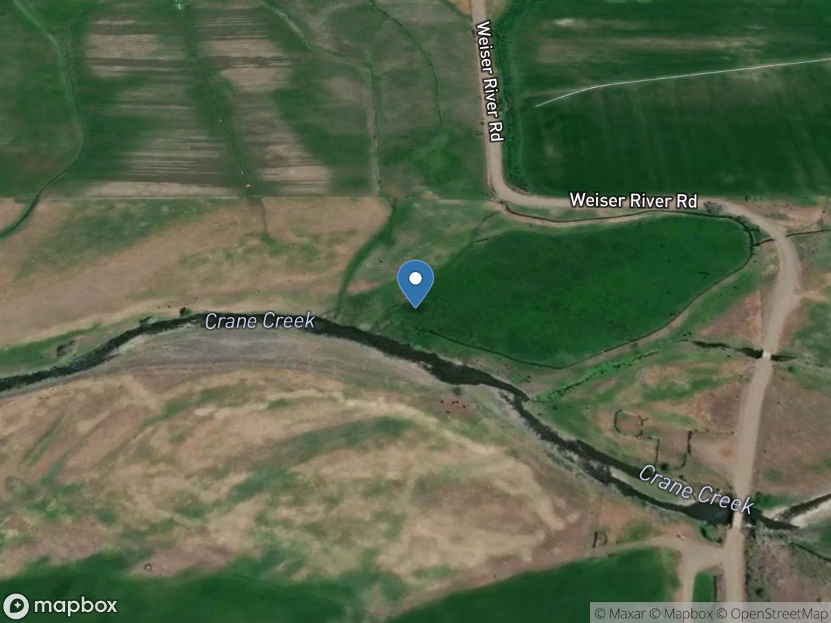 Crane Creek at Mouth near Weiser ID location