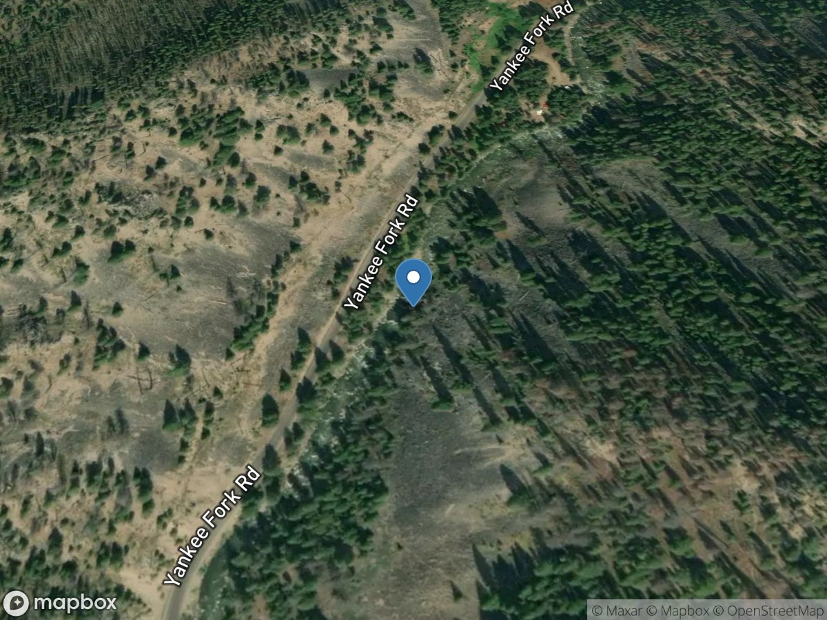 Yankee Fork Salmon River near Clayton ID location