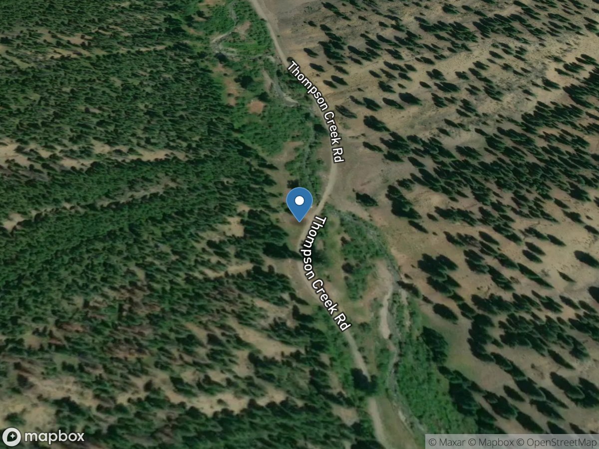 Thompson Creek near Clayton ID location