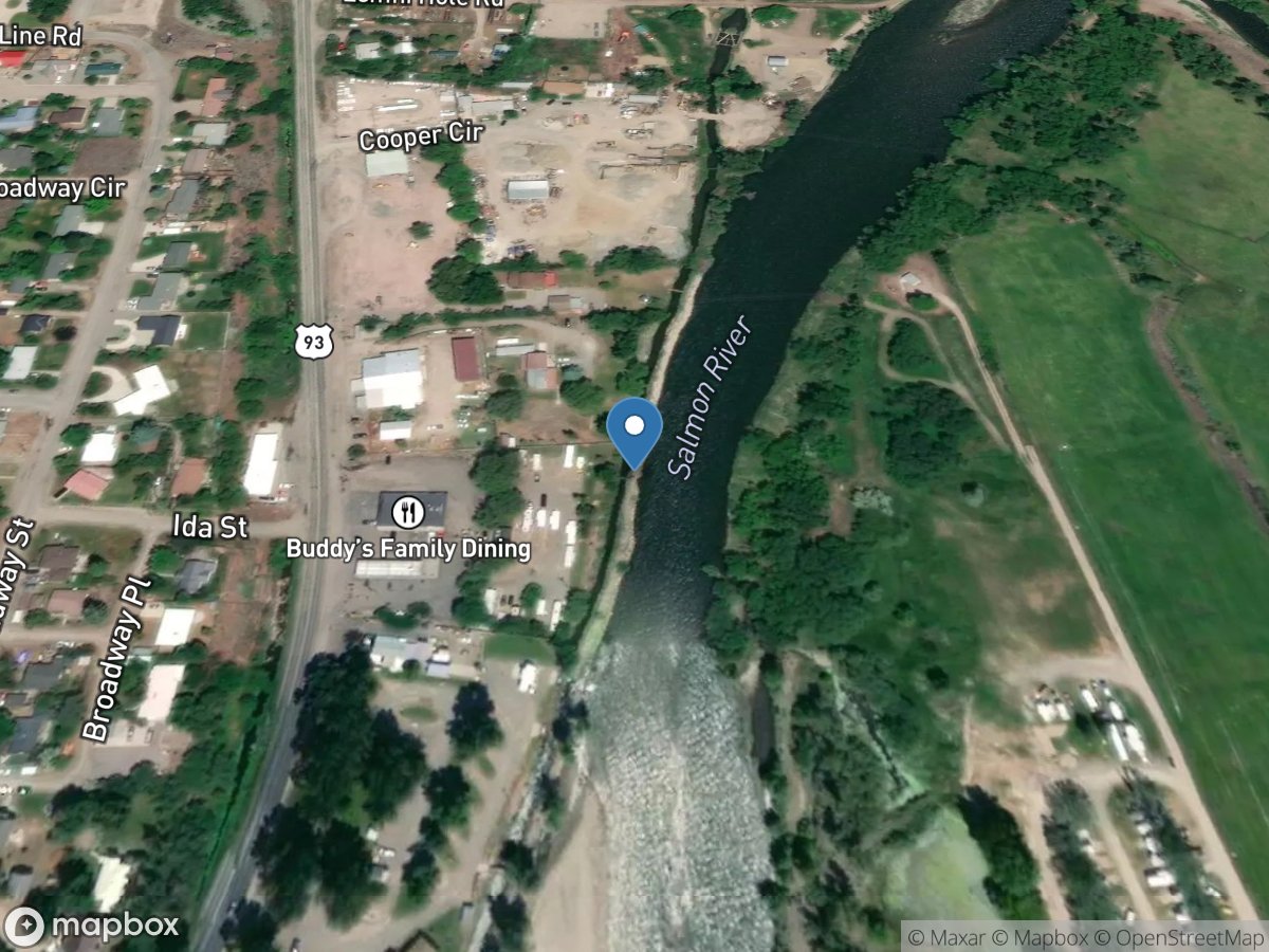 Salmon River at Salmon ID location