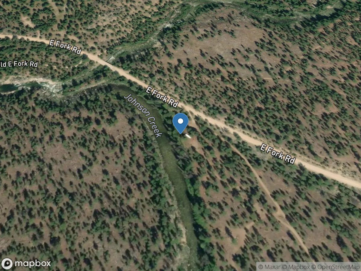 Johnson Creek at Yellow Pine ID location