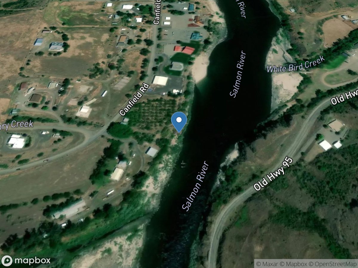 Salmon River at White Bird ID location