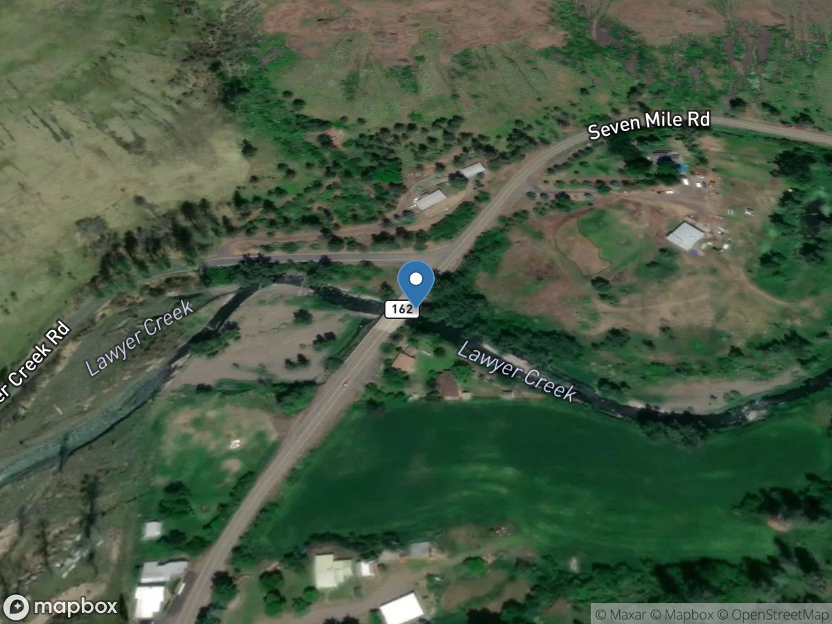 Lawyer Creek at Kamiah ID location