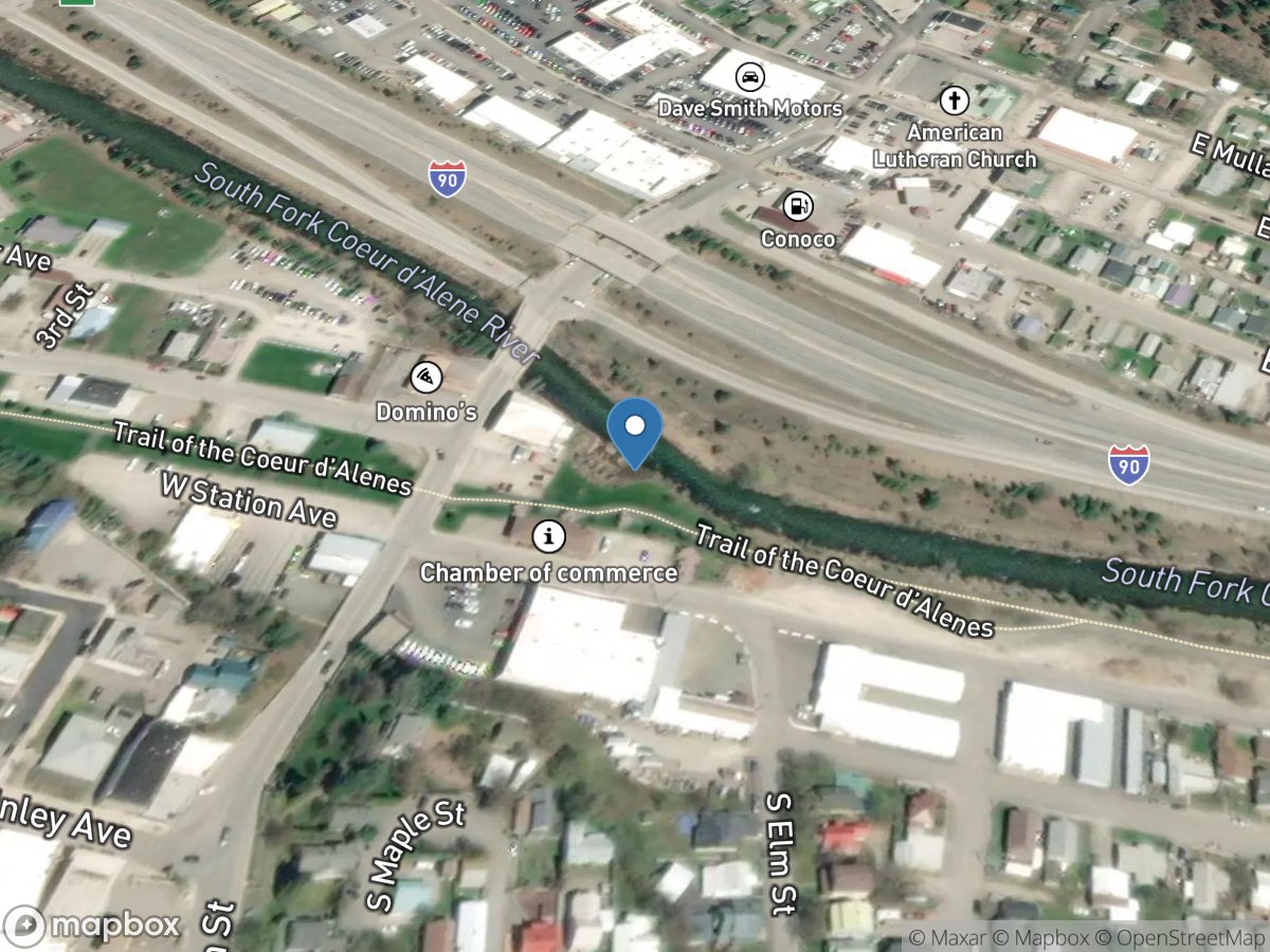 Milo Crk Outfall at Sfcdar at Kellogg ID location