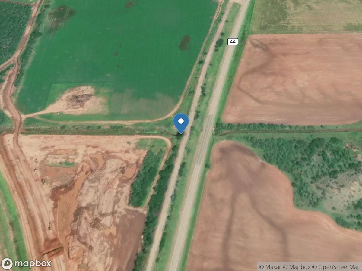 Lugert Drainage Ditch at Lugert, OK location