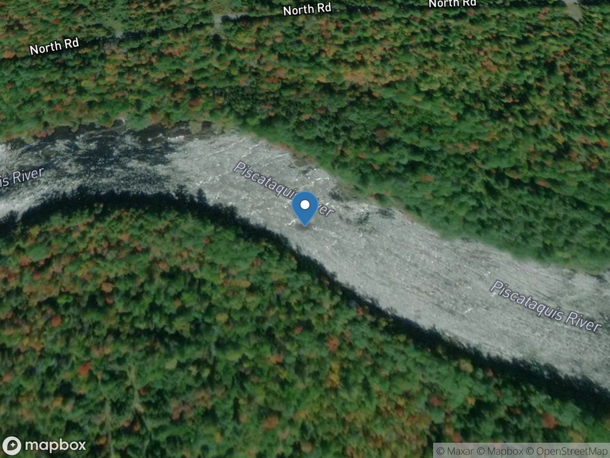 Piscataquis River at Medford, Maine location