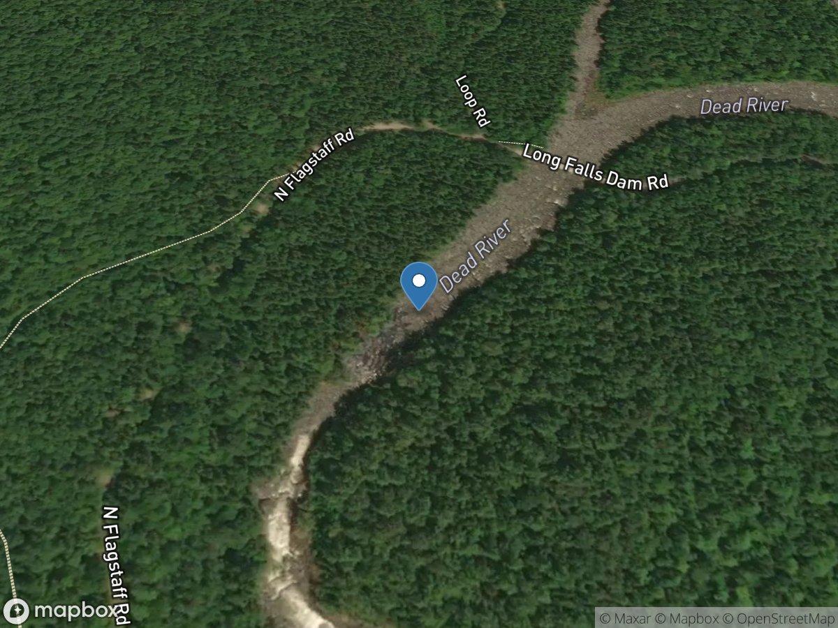 Dead River near Dead River, Maine location