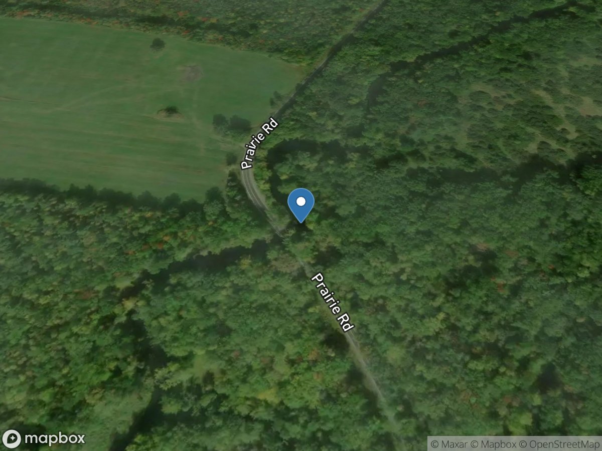 Twentyfive Mile Stream at Unity, Maine location