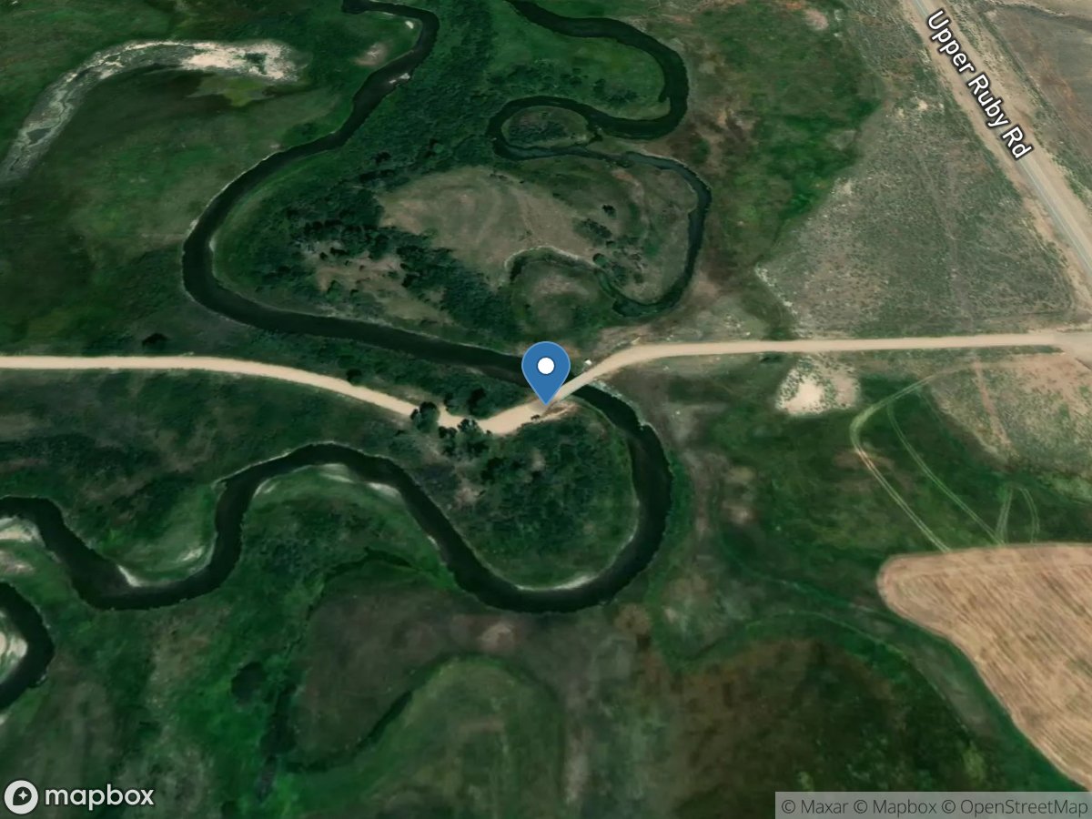 Ruby River above reservoir near Alder, MT location