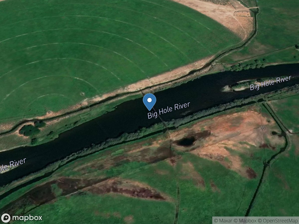 Big Hole River near Glen MT location