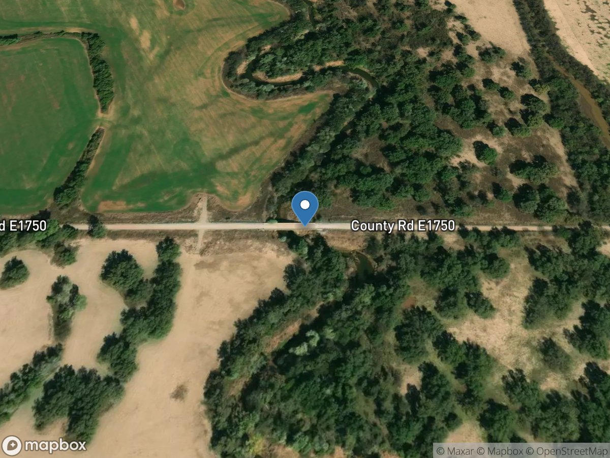 Beaver Creek near Hulen, OK location