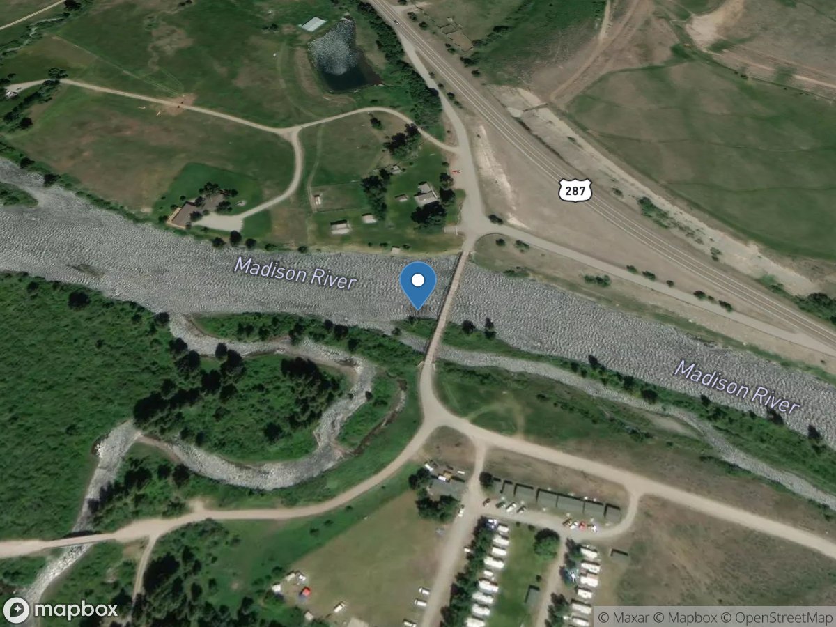 Madison River at Kirby Ranch near Cameron MT location