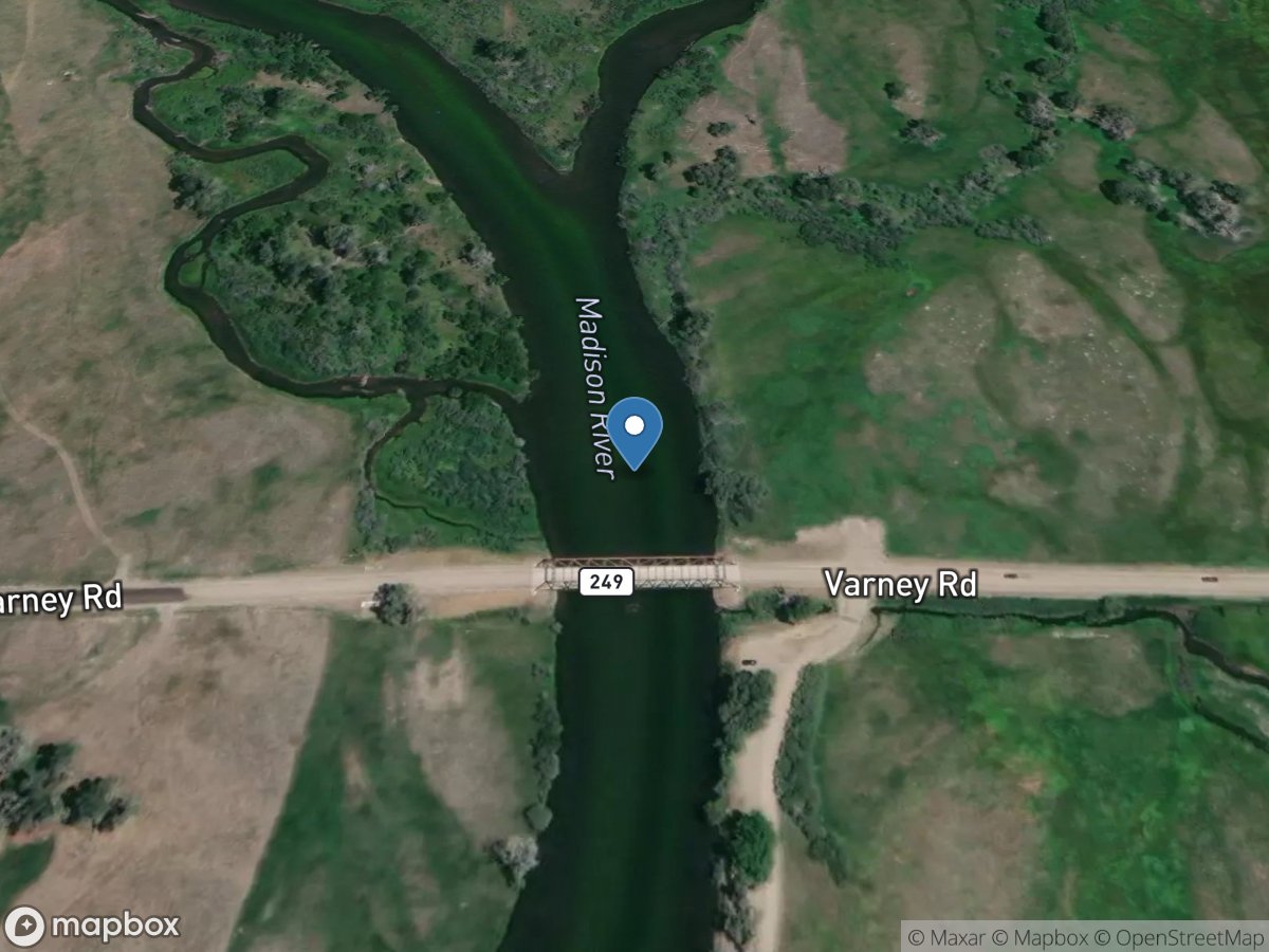 Madison River near Cameron MT location