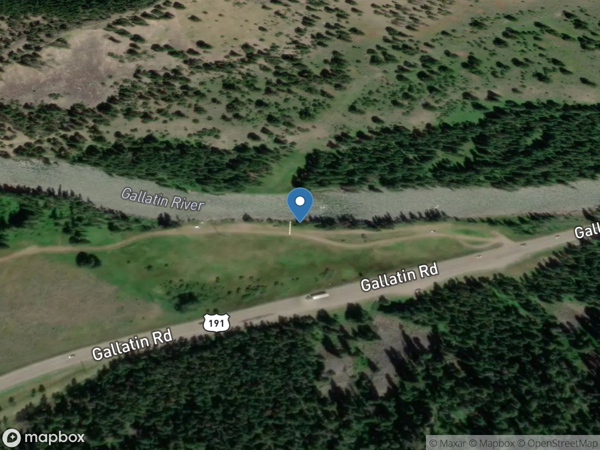 Gallatin River above Deer Creek, near Big Sky, MT location