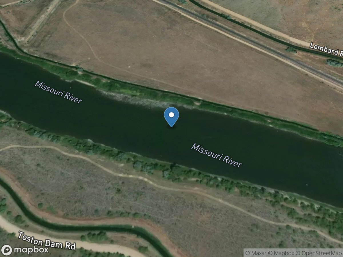 Missouri River at Toston MT location