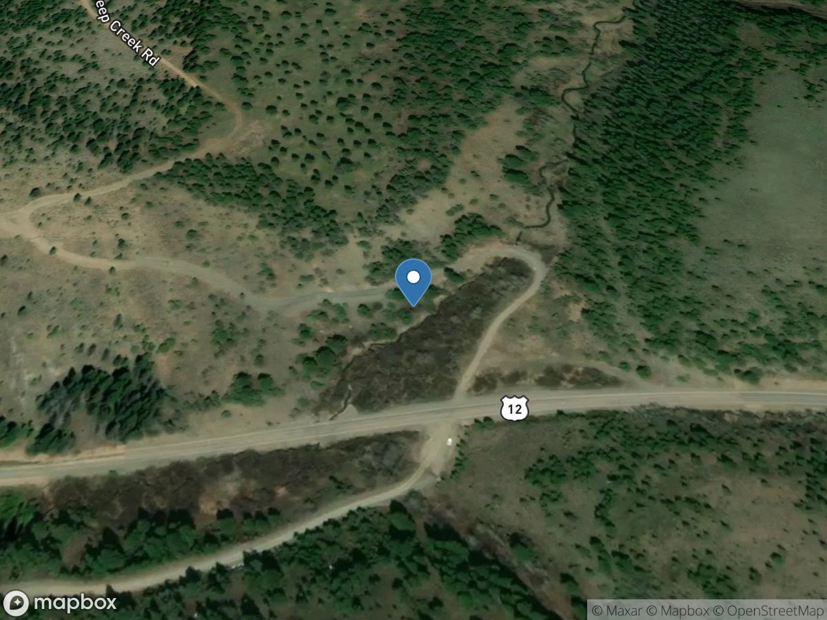 Castle Creek Tributary near Ringling, MT location