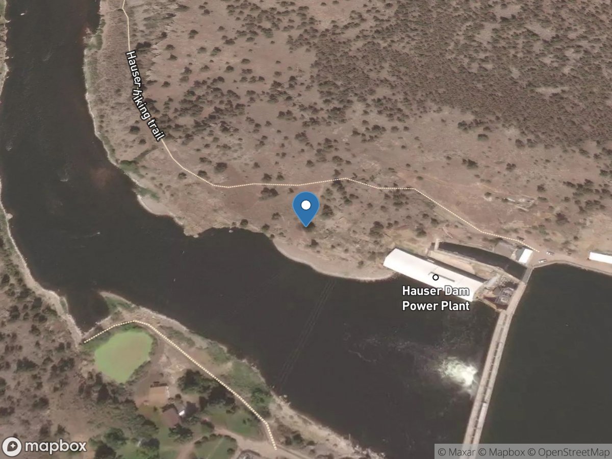 Missouri River bl Hauser Dam near Helena MT location