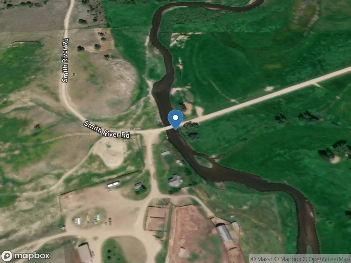 Smith River near Ft Logan MT location