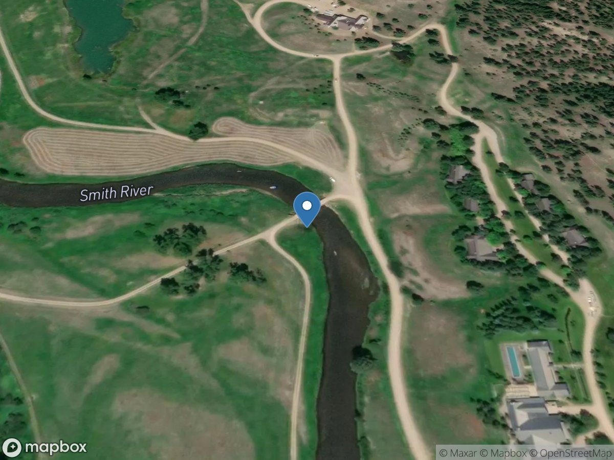 Smith River bl Eagle Creek near Fort Logan MT location