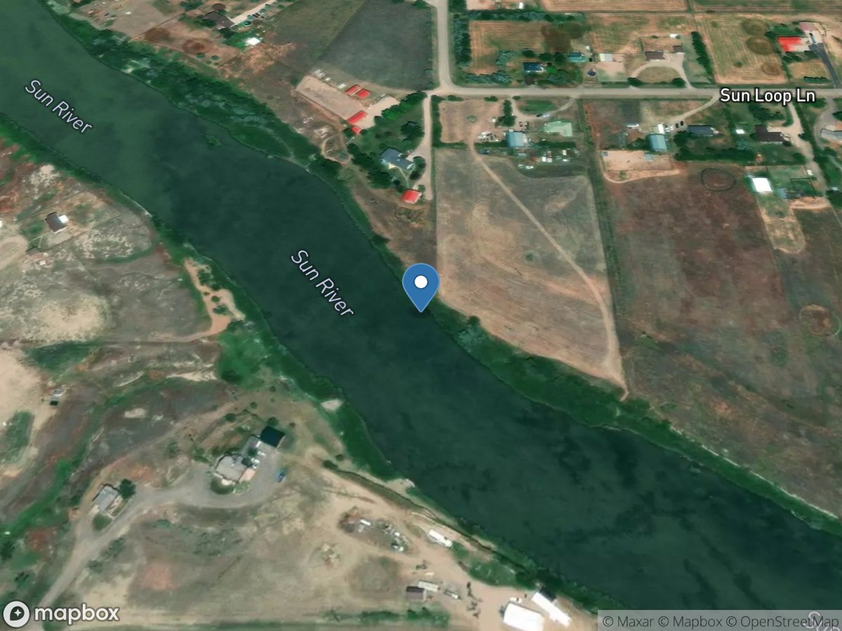 Sun River near Vaughn MT location