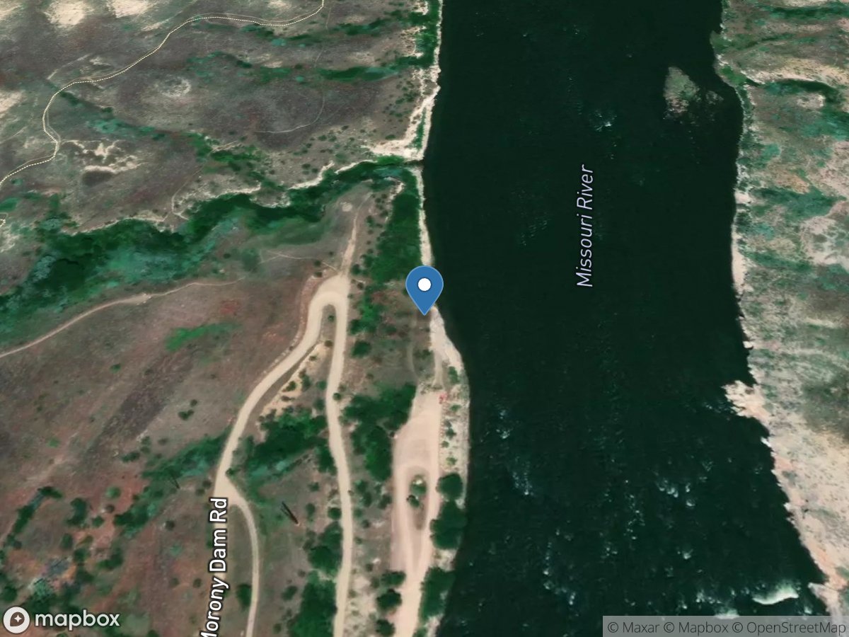 Missouri River near Great Falls MT location