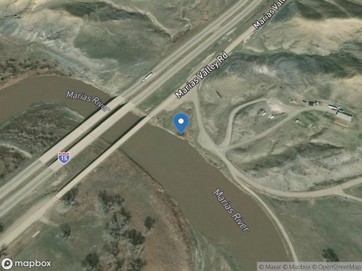 Marias River near Shelby MT location