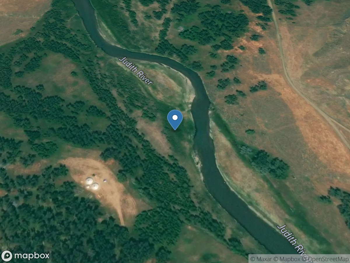 Judith River near mouth, near Winifred MT location