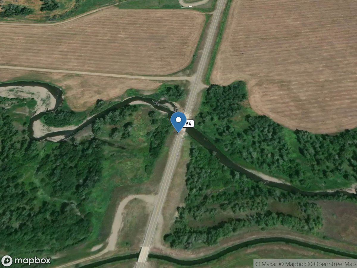 South Fork Musselshell River at Martinsdale, MT location