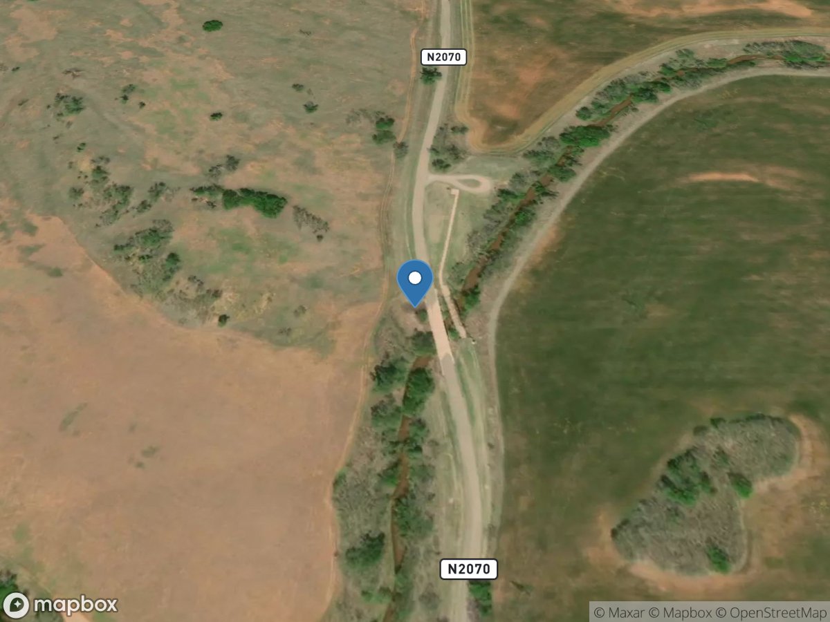 Washita River near Hammon, OK location