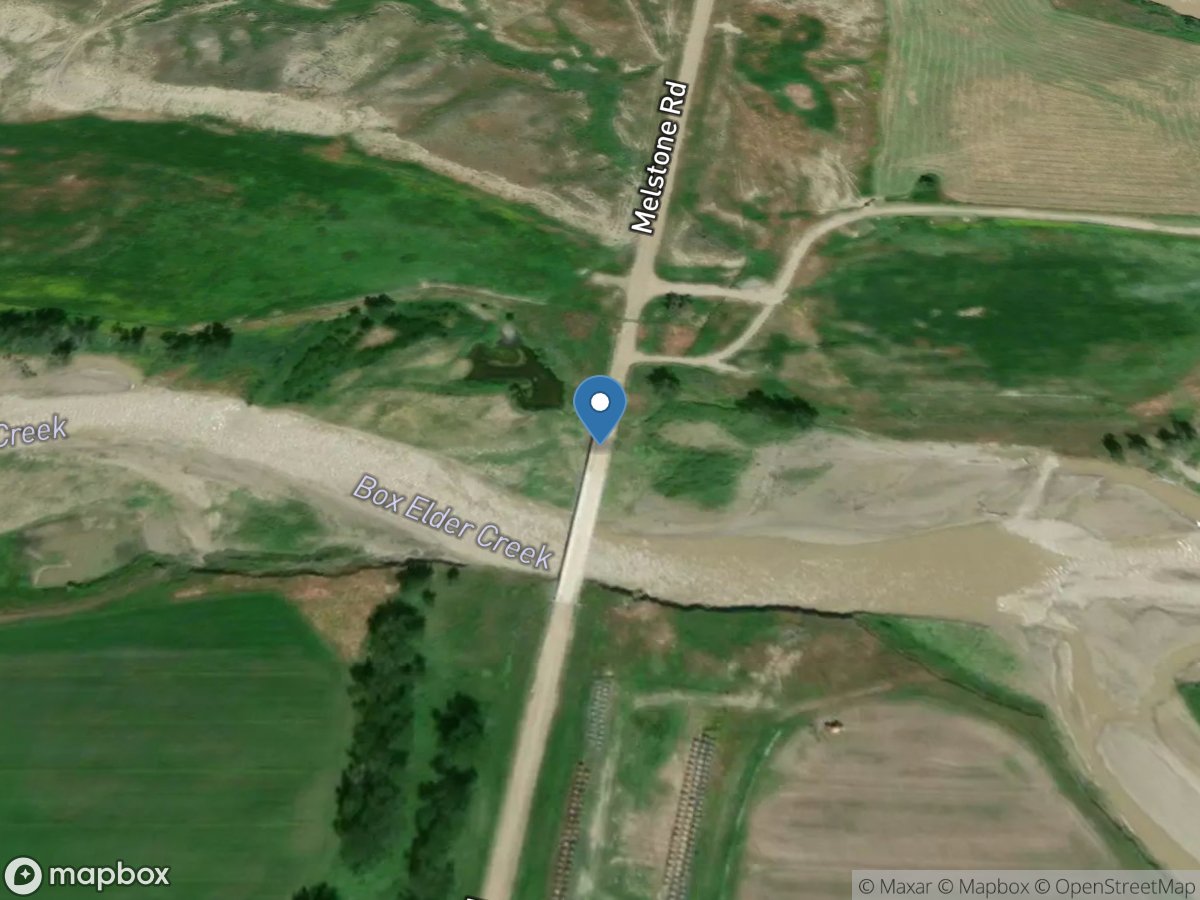 Flatwillow Creek near Mosby MT location