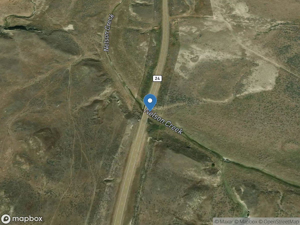 Nelson Creek near Van Norman MT location