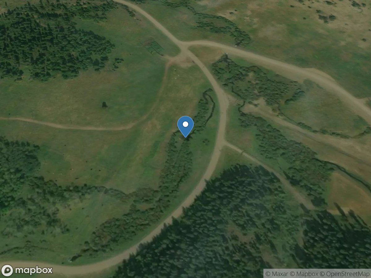 West Fork Beaver Creek near Rocky Boy, MT location