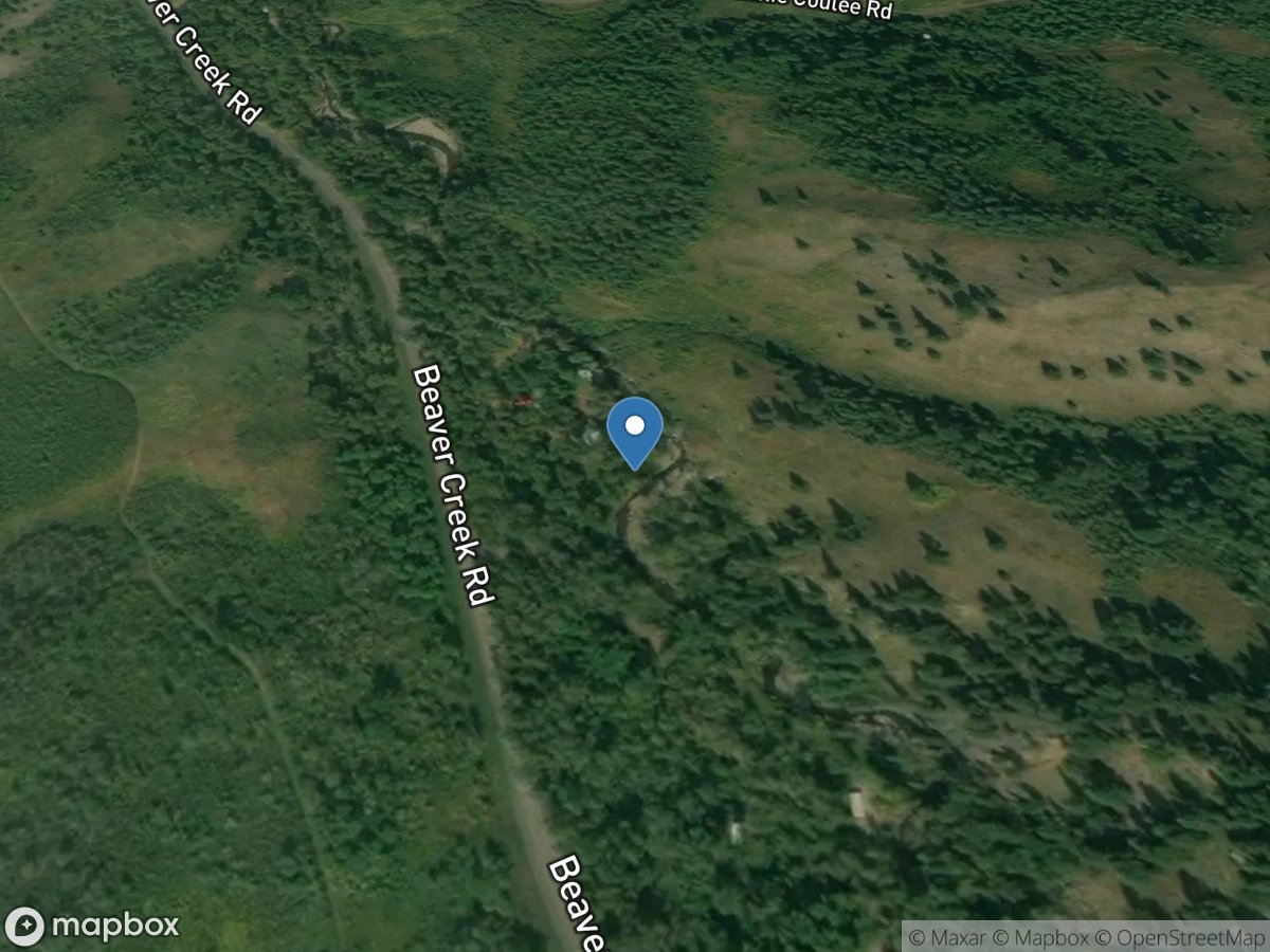 Beaver Creek at Reservoir Bndry near Rocky Boy MT location