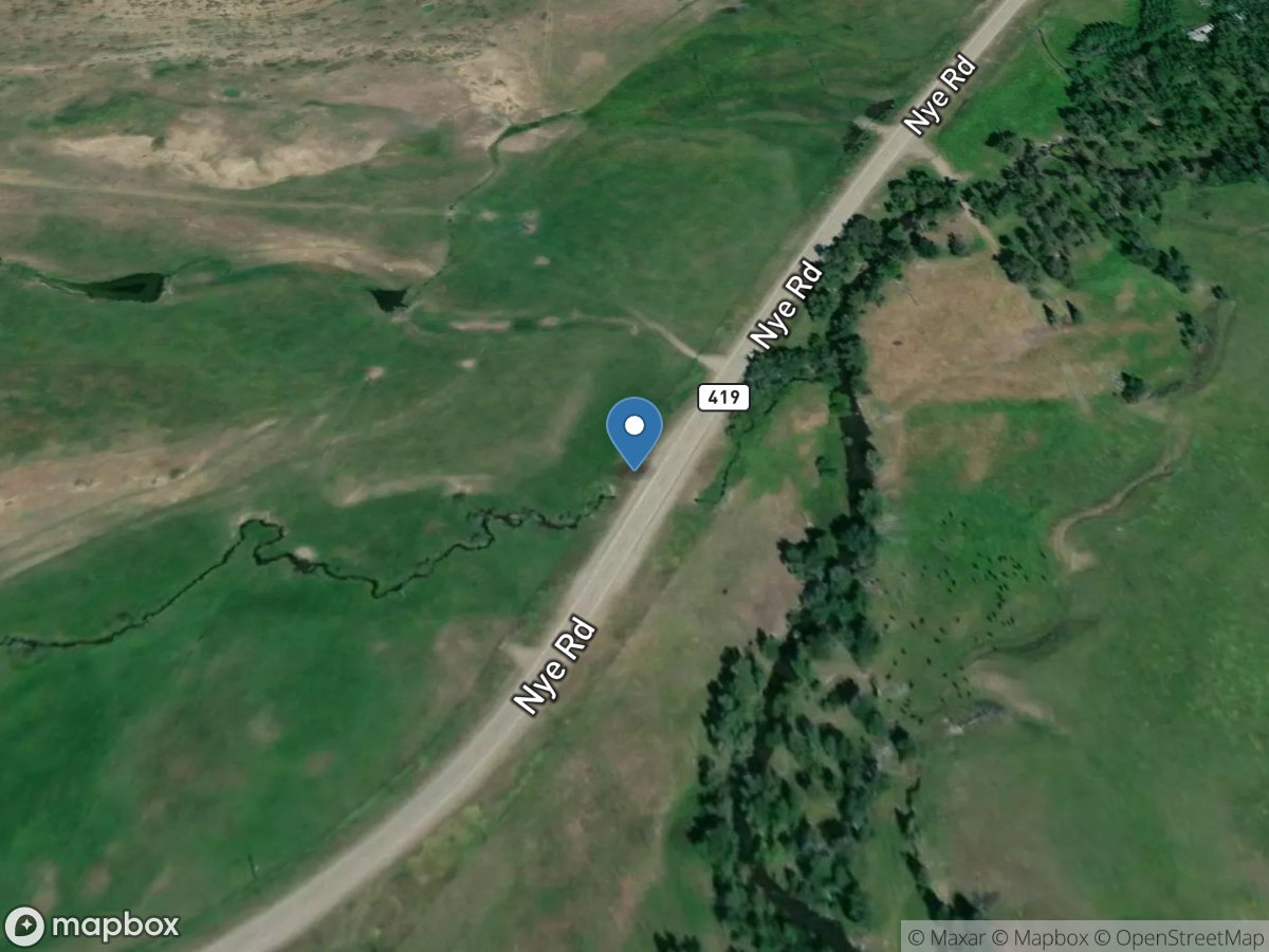 Meadow Creek near Dean, MT location