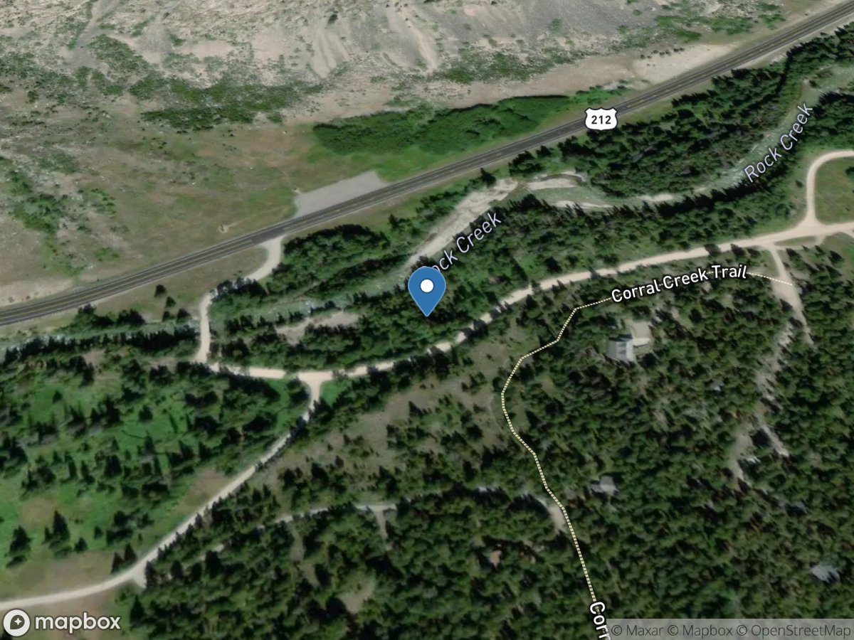 Rock Creek near Red Lodge MT location