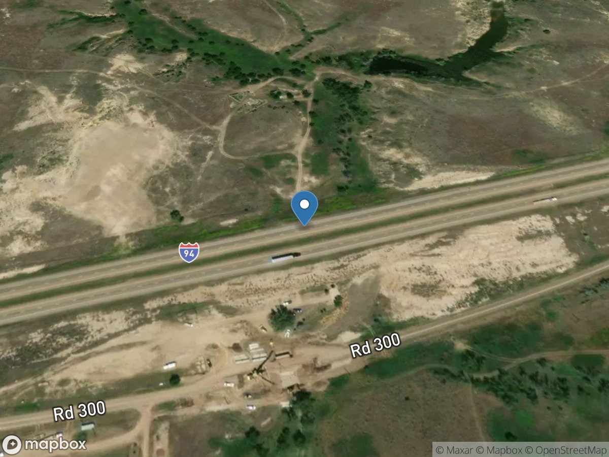 Griffith Creek trib near Glendive MT location