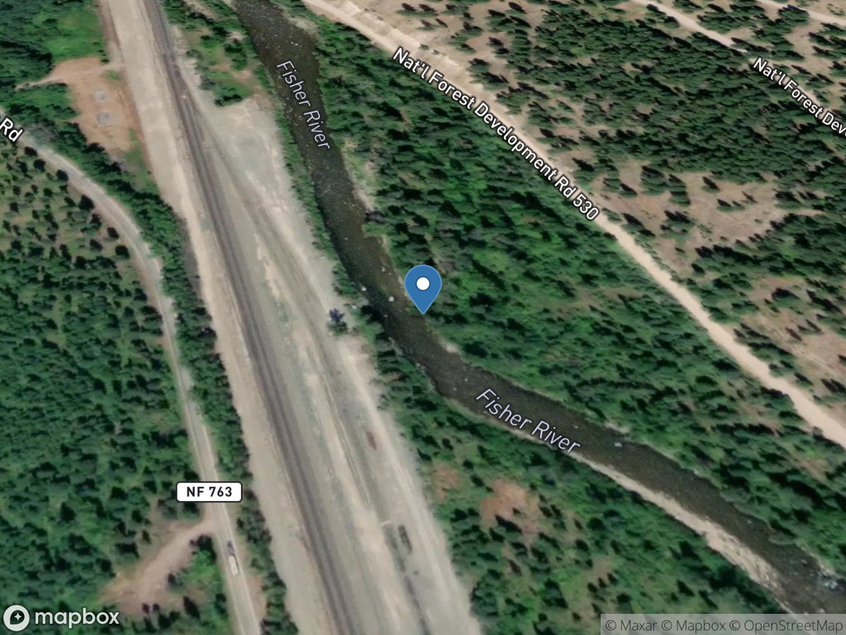 Fisher River near Libby MT location