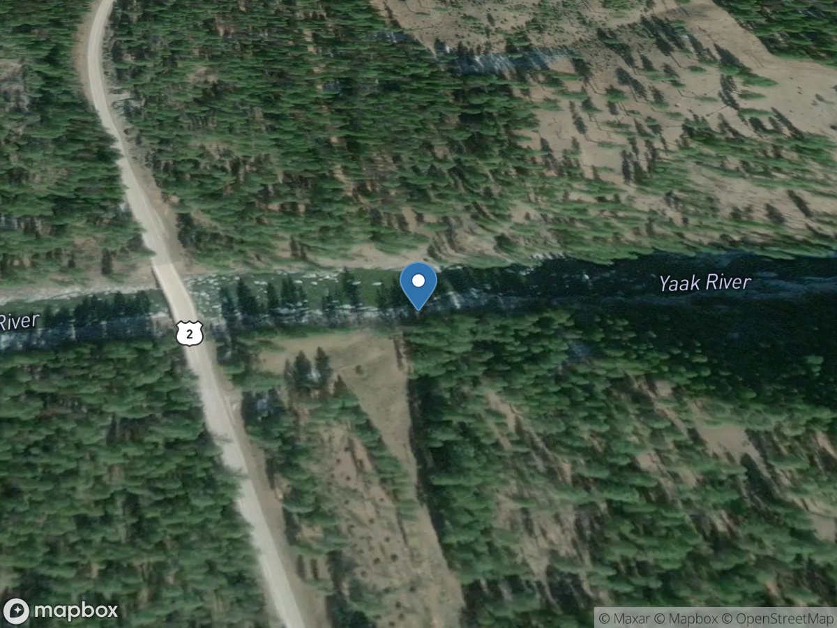 Yaak River near Troy MT location