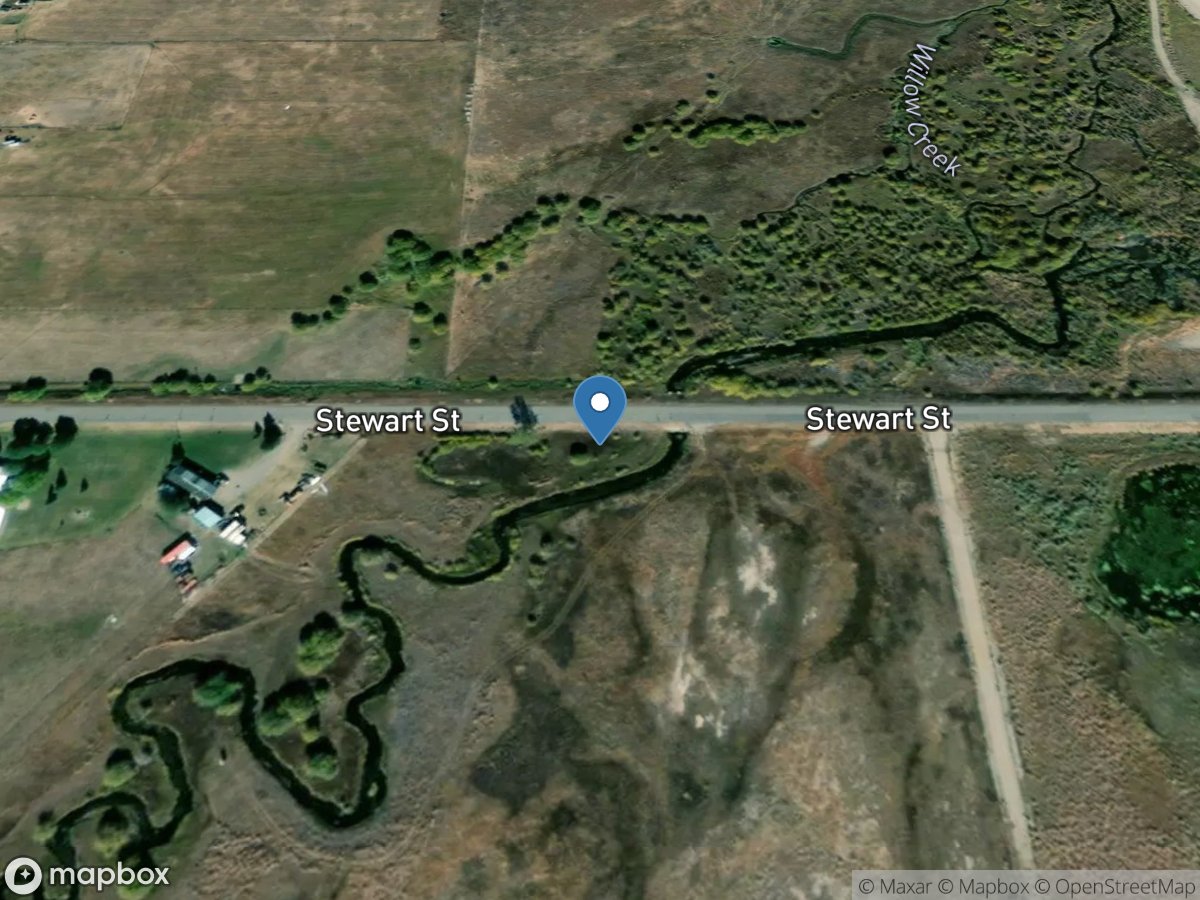 Willow Creek at Opportunity, MT location