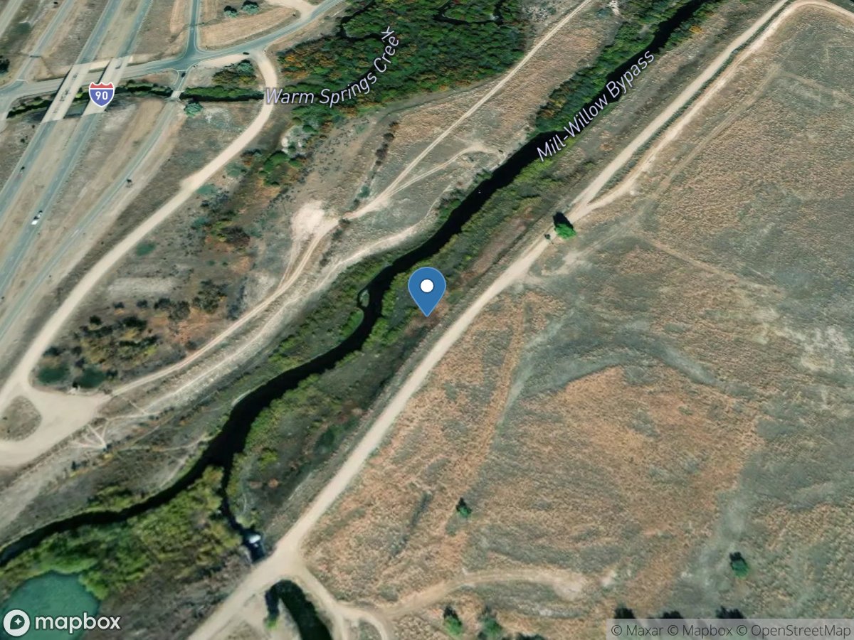 Silver Bow Creek at Warm Springs MT location