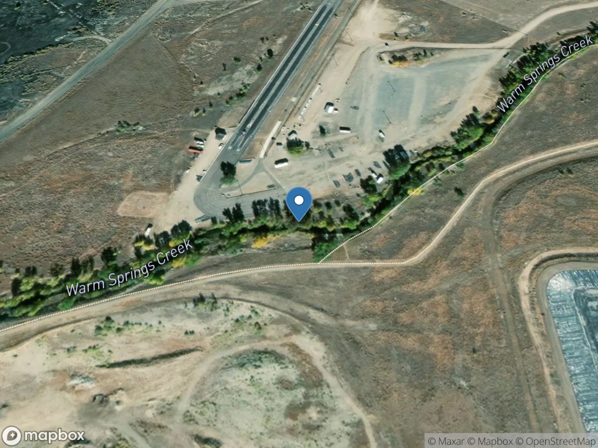 Warm Springs Creek near Anaconda MT location