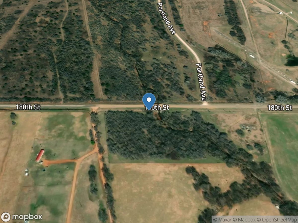 North Criner Creek near Criner, OK location