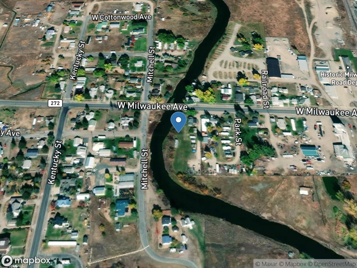 Clark Fork at Deer Lodge MT location