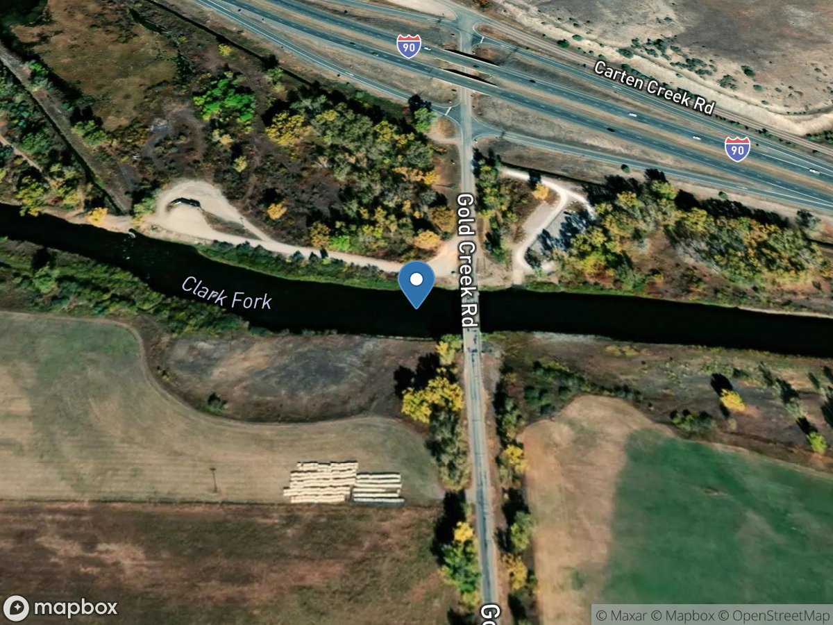 Clark Fork at Goldcreek MT location