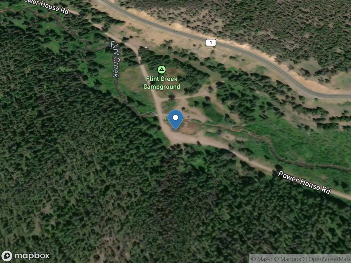 Flint Creek near Southern Cross MT location