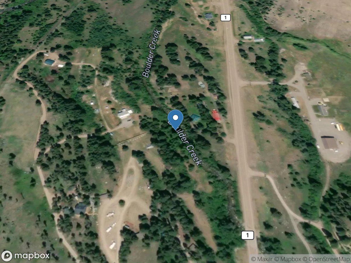 Boulder Creek at Maxville MT location