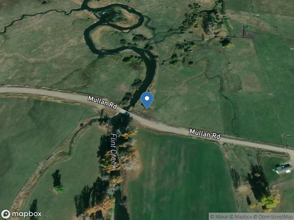 Flint Creek near Drummond MT location