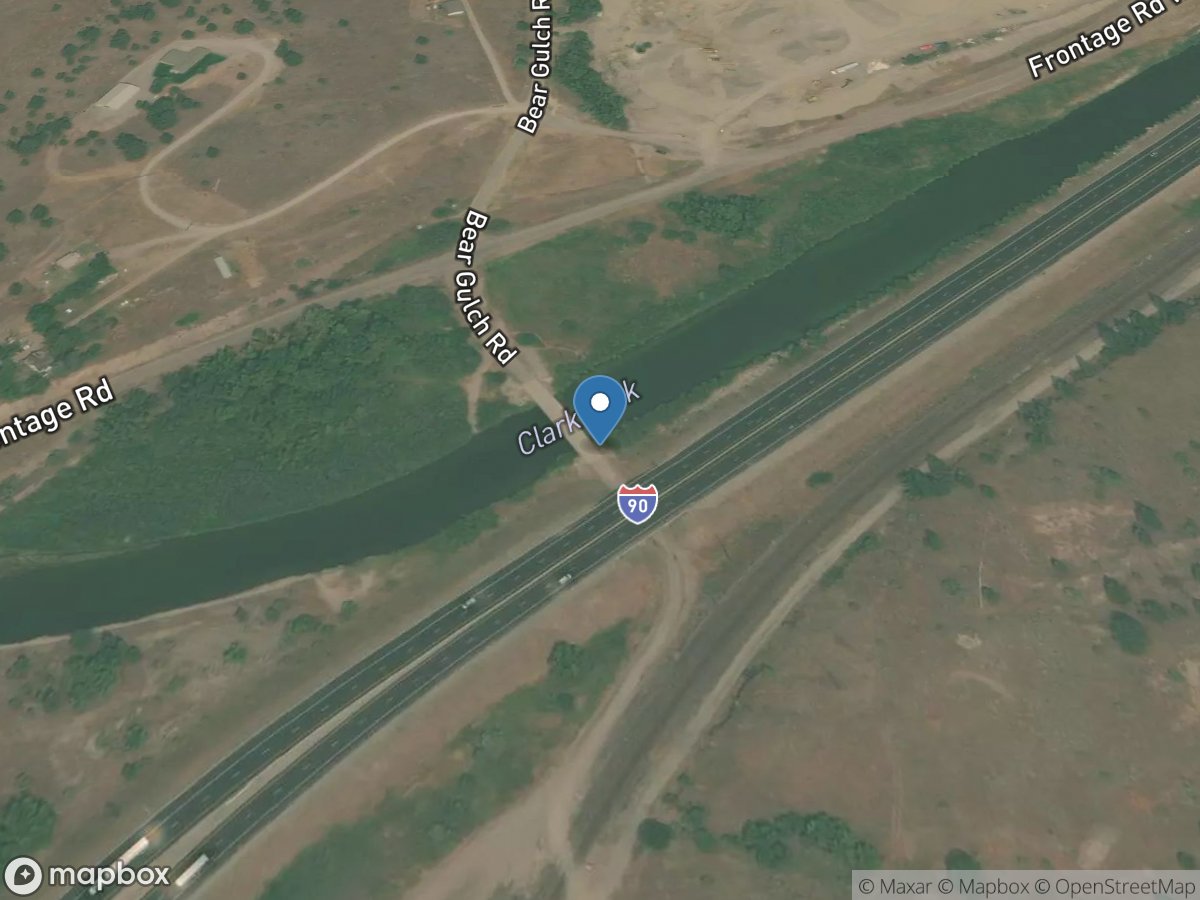 Clark Fork near Drummond MT location